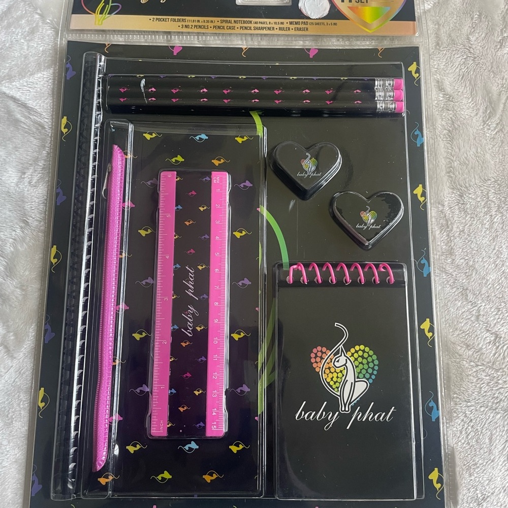 BABY PHAT STATIONARY SET